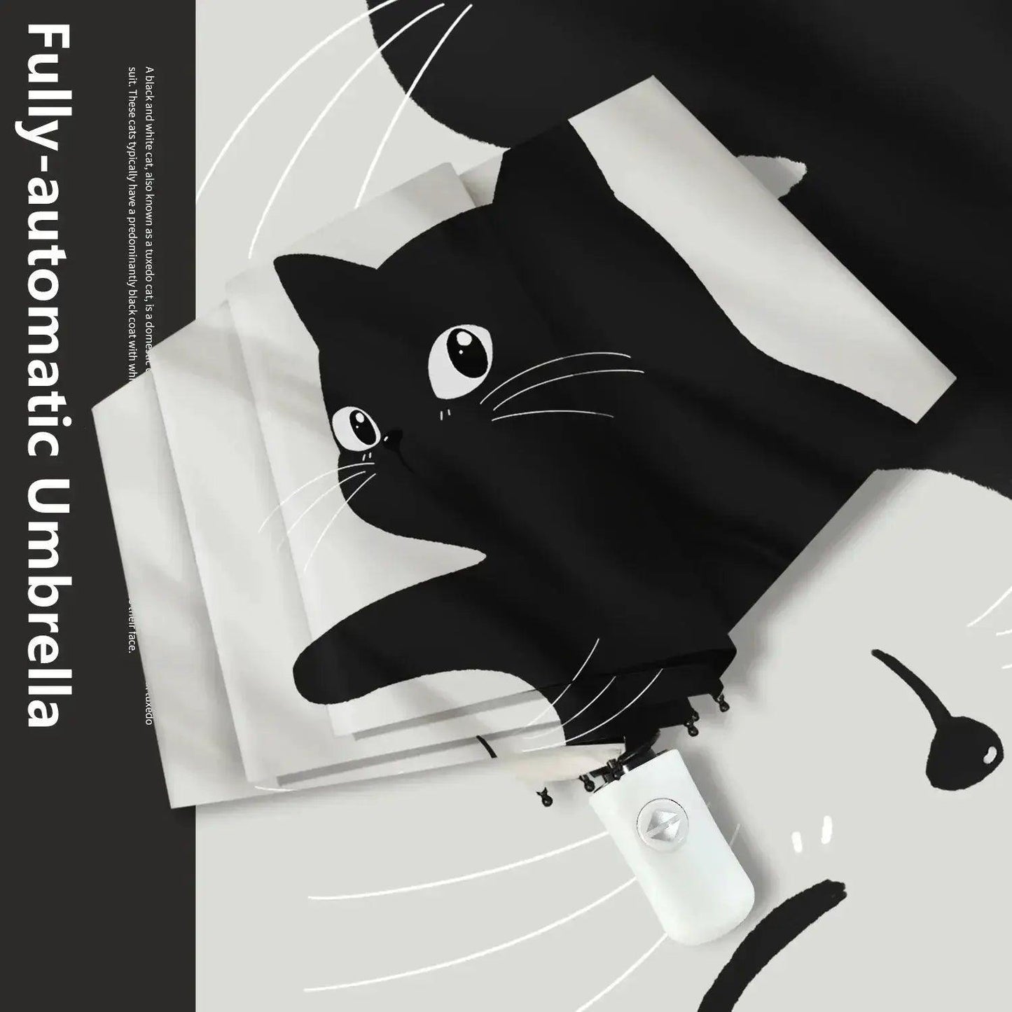  Cat Umbrella Automatic Portable Folding Sunshade For Kids -  ToylandEU™