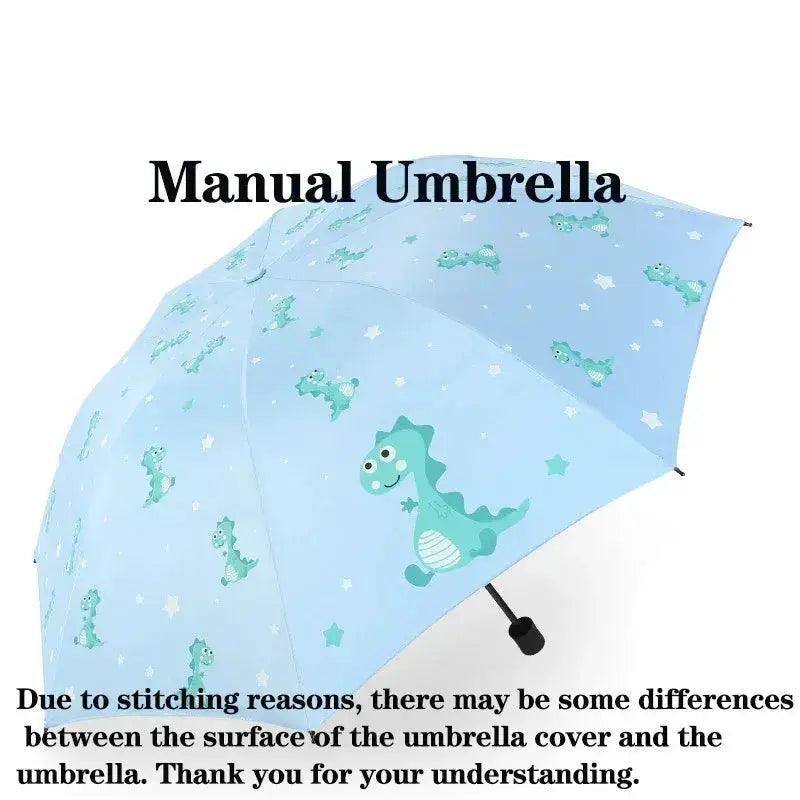  Automatic Dinosaur Umbrella For Kids Portable Folding -  ToylandEU™