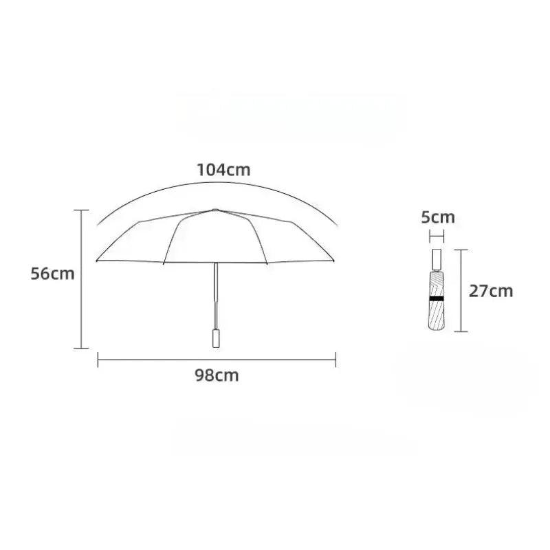  Panda Kids Umbrella Automatic Folding UV Protection -  ToylandEU™