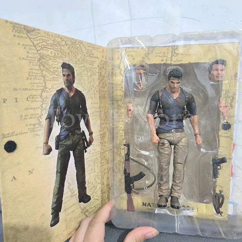 Uncharted 4 Nathan Drake Action Figure Collectible Gift - ToylandEU