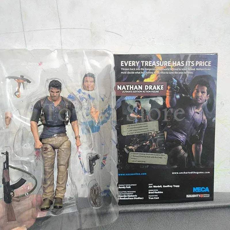 Uncharted 4 Nathan Drake Action Figure Collectible Gift - ToylandEU