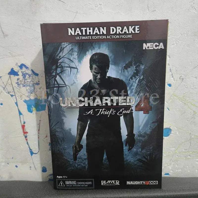 Uncharted 4 Nathan Drake Action Figure Collectible Gift - ToylandEU