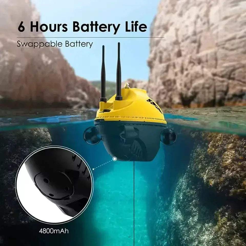 Underwater Drone 4K Camera With Removable Battery And GPS - ToylandEU