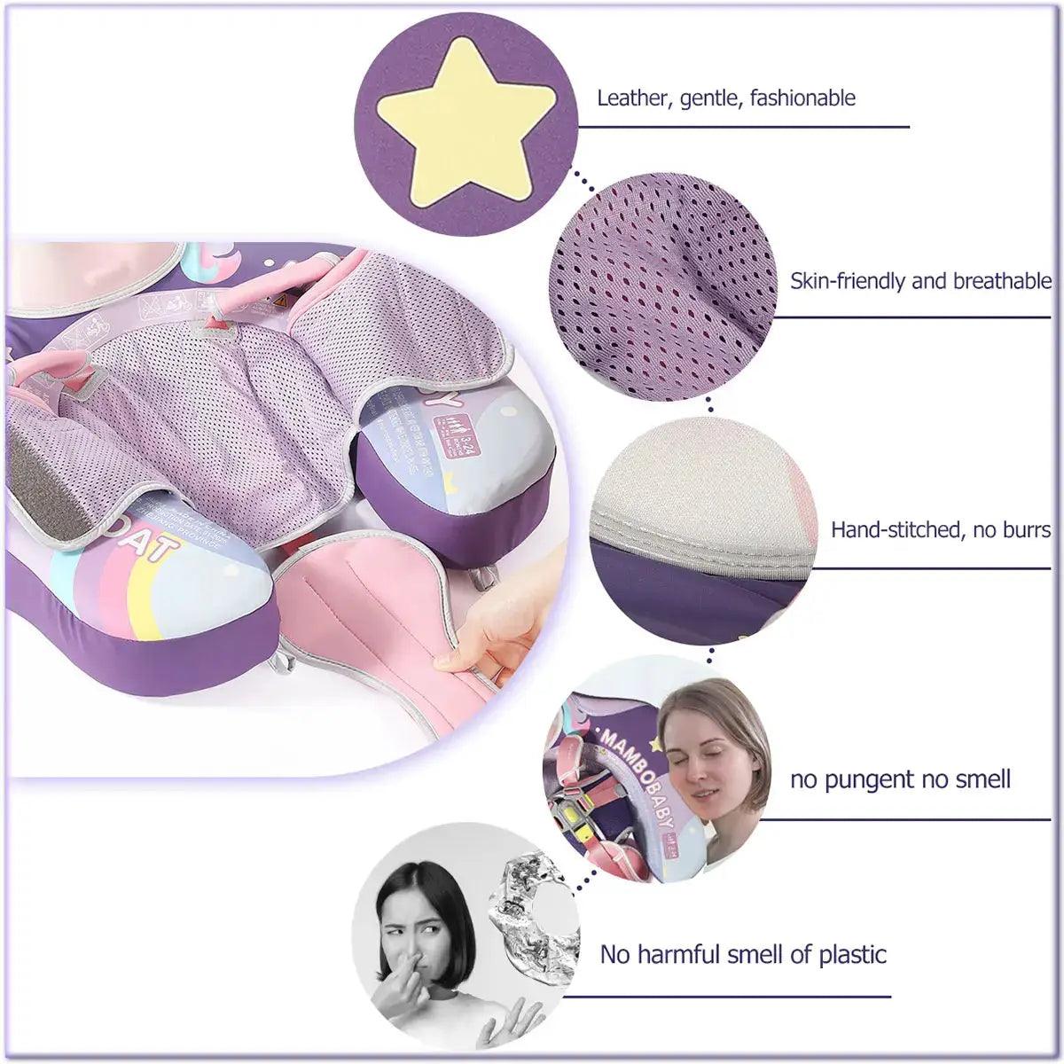  Unicorn Baby Pool Float With Removable Canopy Sun Shade -  ToylandEU™