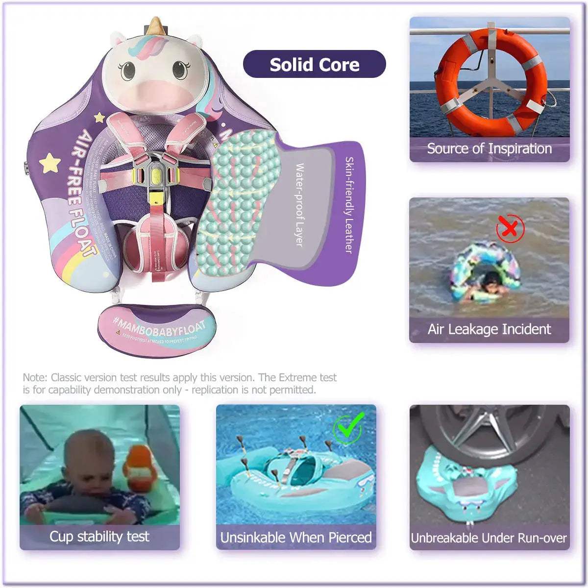  Unicorn Baby Pool Float With Removable Canopy Sun Shade -  ToylandEU™