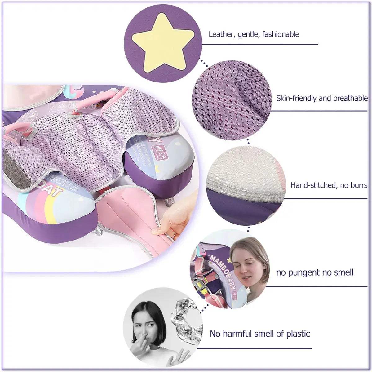  Unicorn Baby Pool Float With Removable Canopy Sun Shade -  ToylandEU™