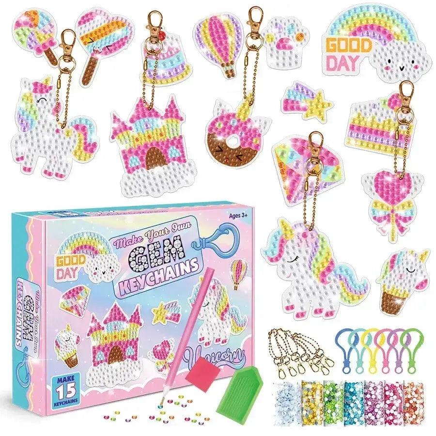  Unicorn Diamond Painting Kit For Kids Gems CE Certified -  ToylandEU™
