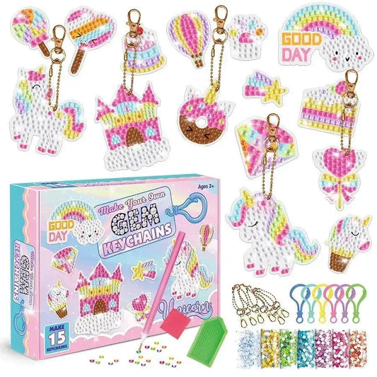  Unicorn Diamond Painting Kit For Kids Gems CE Certified -  ToylandEU™