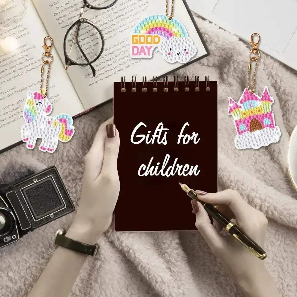 Unicorn Diamond Painting Kit For Kids With Gems And Stickers - ToylandEU