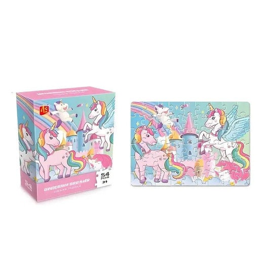  Unicorn Magnetic Jigsaw Puzzle 54 Pieces Educational -  ToylandEU™