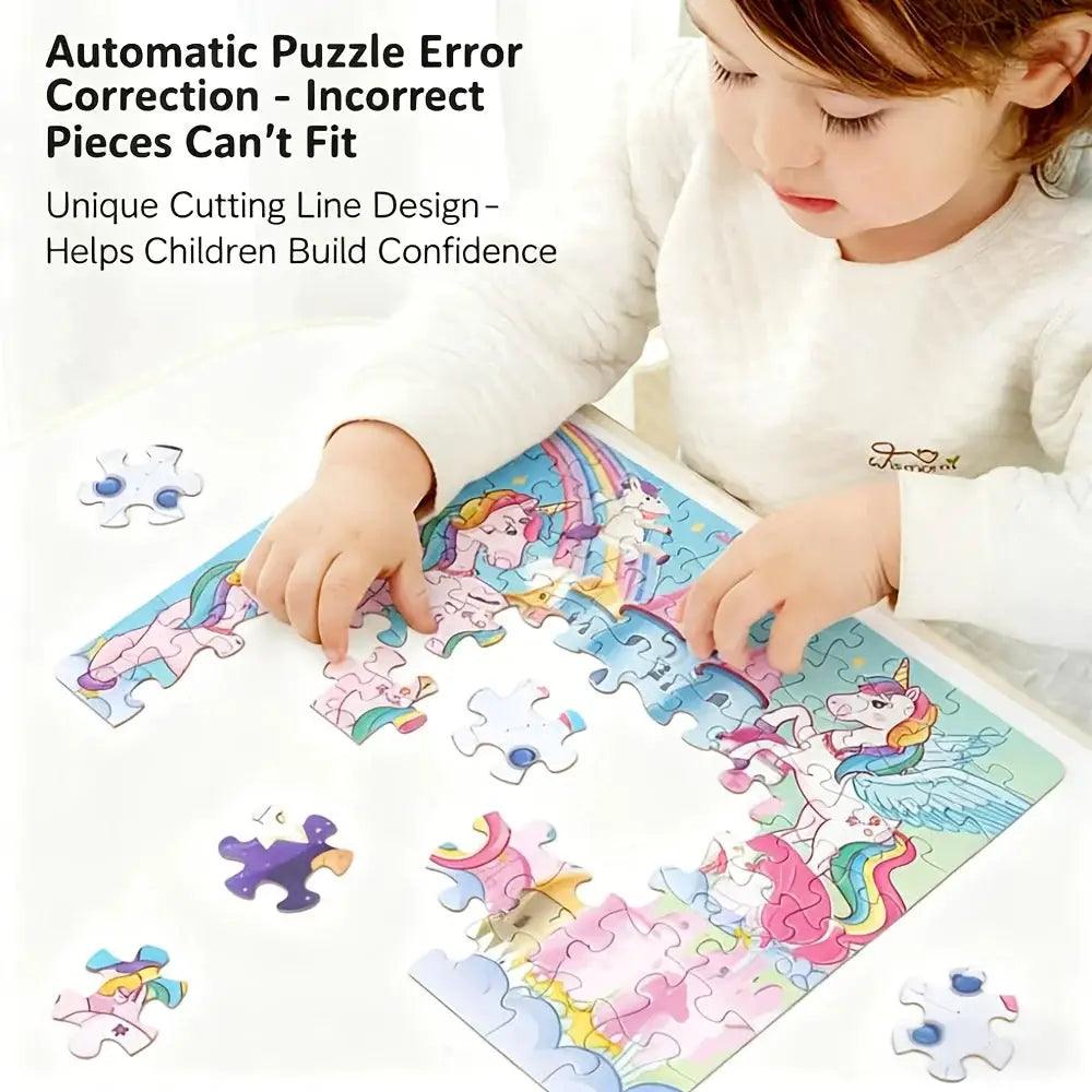  Unicorn Magnetic Jigsaw Puzzle 54 Pieces Educational -  ToylandEU™