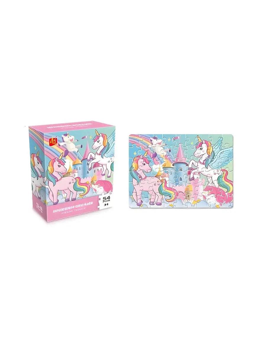  Unicorn Magnetic Jigsaw Puzzle 54 Pieces Educational -  ToylandEU™