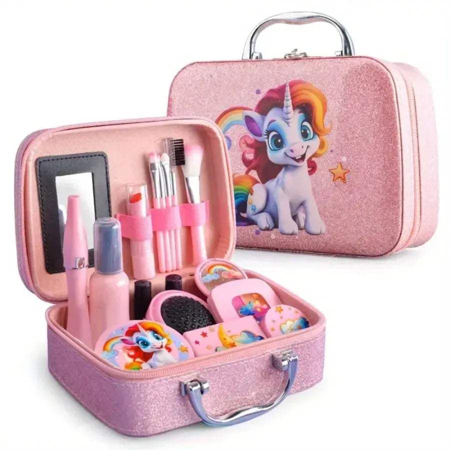 Unicorn Makeup Set For Girls Toy Cosmetic Kit Box Included - ToylandEU