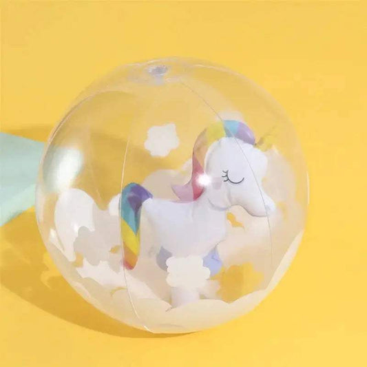  Unicorn Pool Float Inflatable Beach Ball Non Toxic PVC -  ToylandEU™