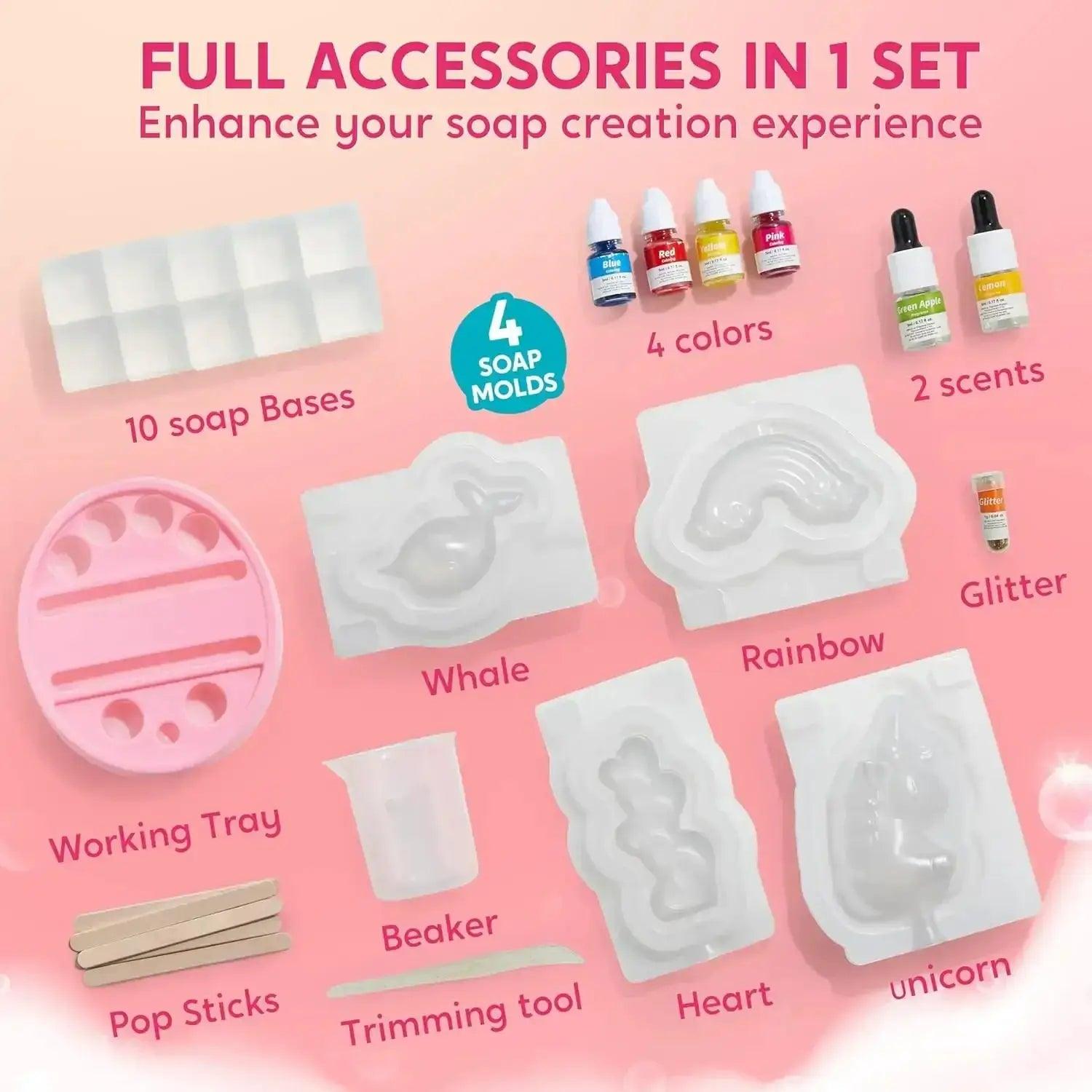  Unicorn Soap Making Kit For Kids Creative DIY STEM Fun -  ToylandEU™