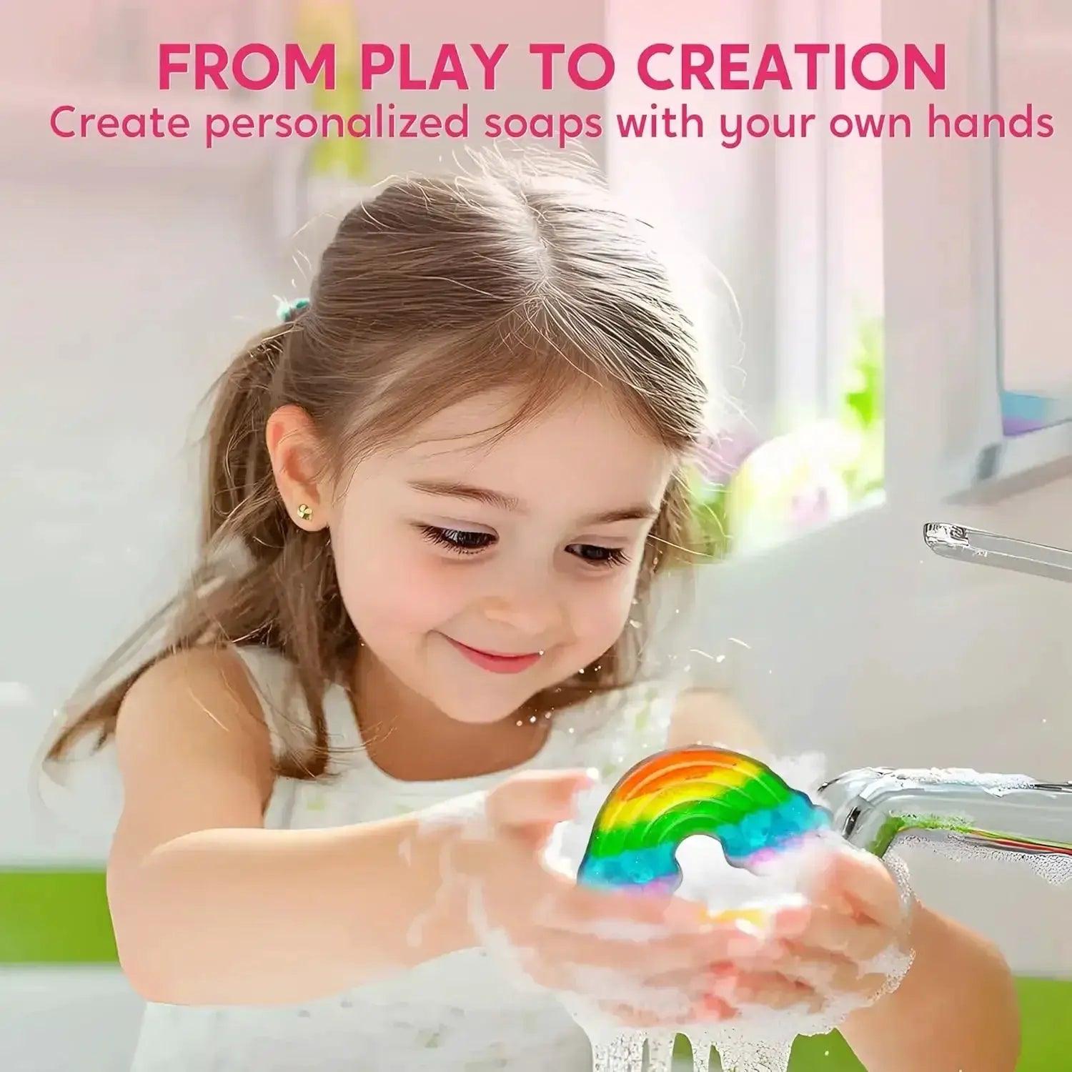  Unicorn Soap Making Kit For Kids Creative DIY STEM Fun -  ToylandEU™