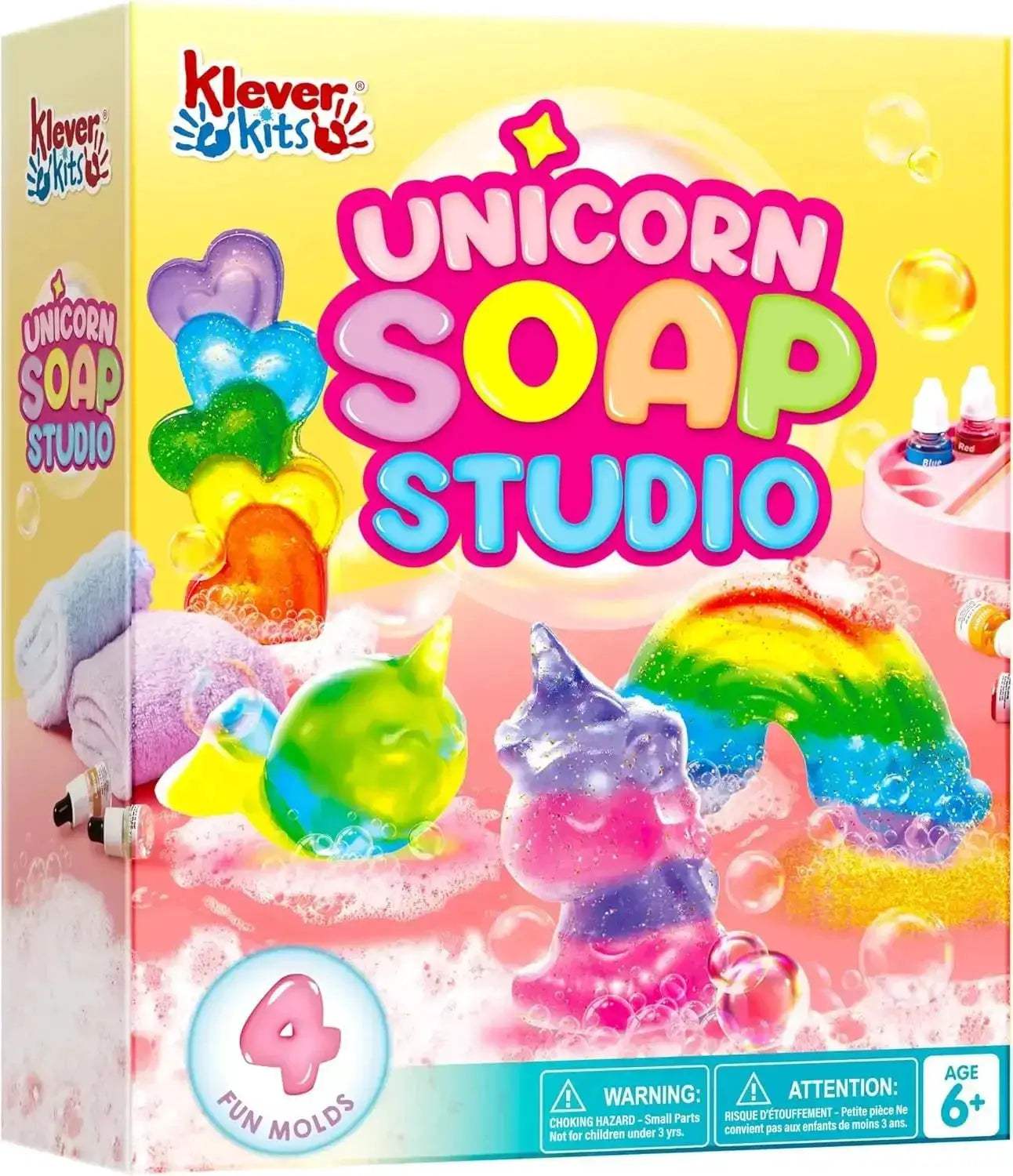 Unicorn Soap Making Kit for Kids Creative DIY STEM Fun - ToylandEU