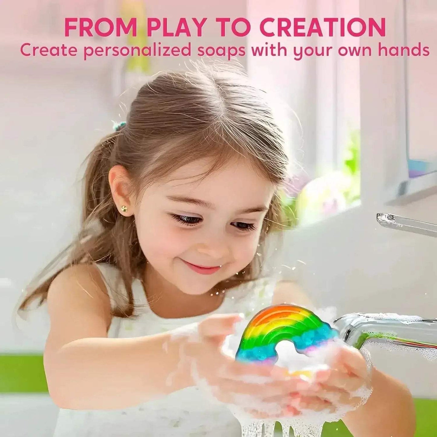Unicorn Soap Making Kit for Kids Creative DIY STEM Fun - ToylandEU