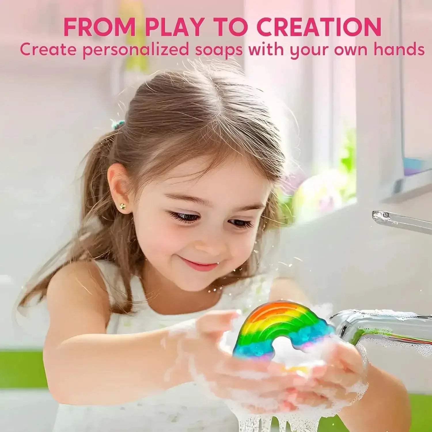 Unicorn Soap Making Kit for Kids Creative DIY STEM Fun - ToylandEU