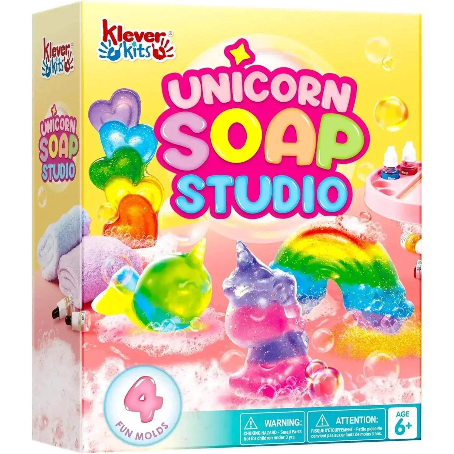 Unicorn Soap Making Kit for Kids Creative DIY STEM Fun - ToylandEU
