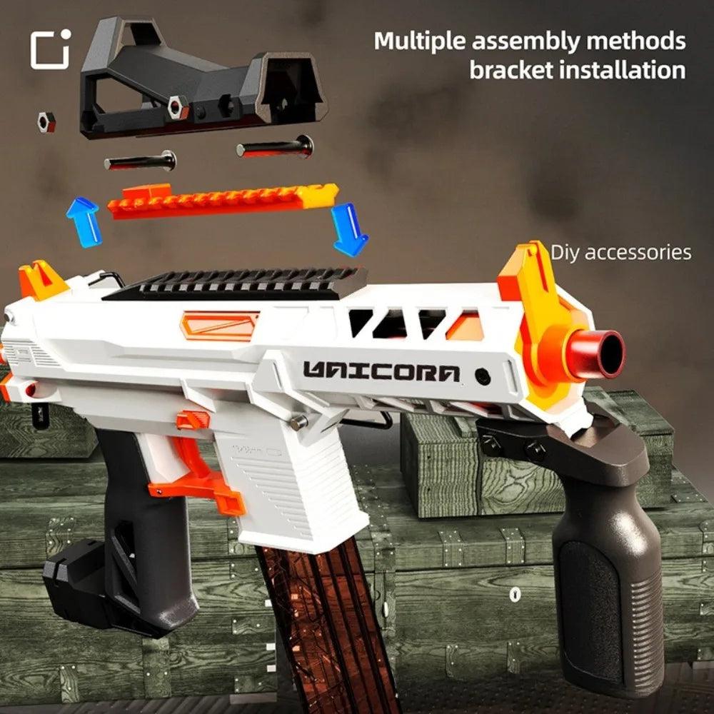 Unicorn Soft Powder Launcher | 10M Range | Toylandeu™