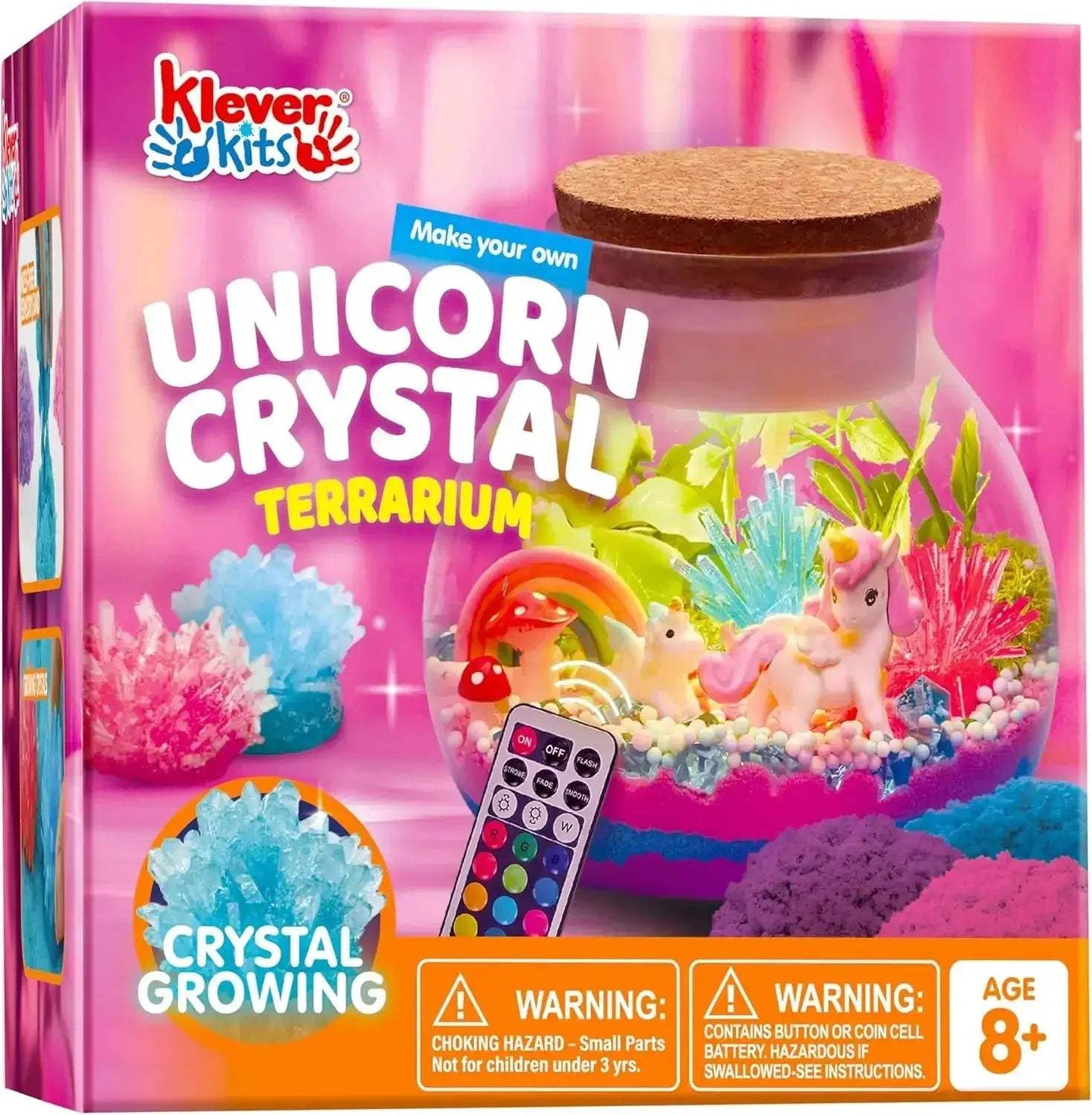  Unicorn Terrarium Kit Crystal Growing LED Night Light -  ToylandEU™