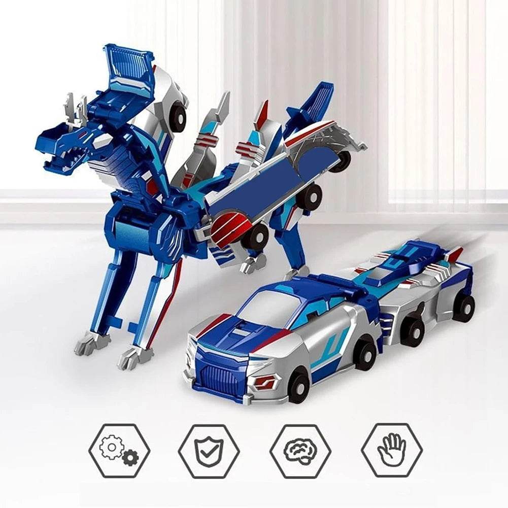 Unicorn Transformer 2 In 1 Kids Magnetic Collision Car Toy - ToylandEU