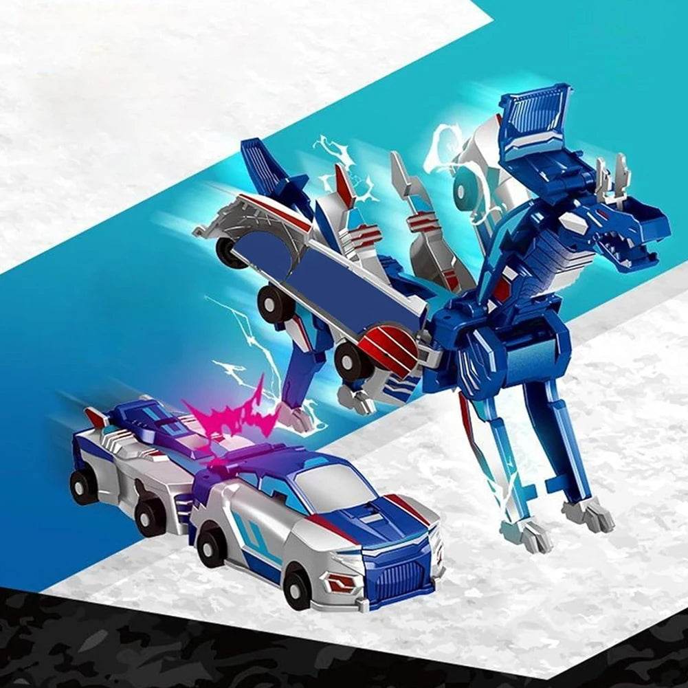 Unicorn Transformer 2 In 1 Kids Magnetic Collision Car Toy - ToylandEU