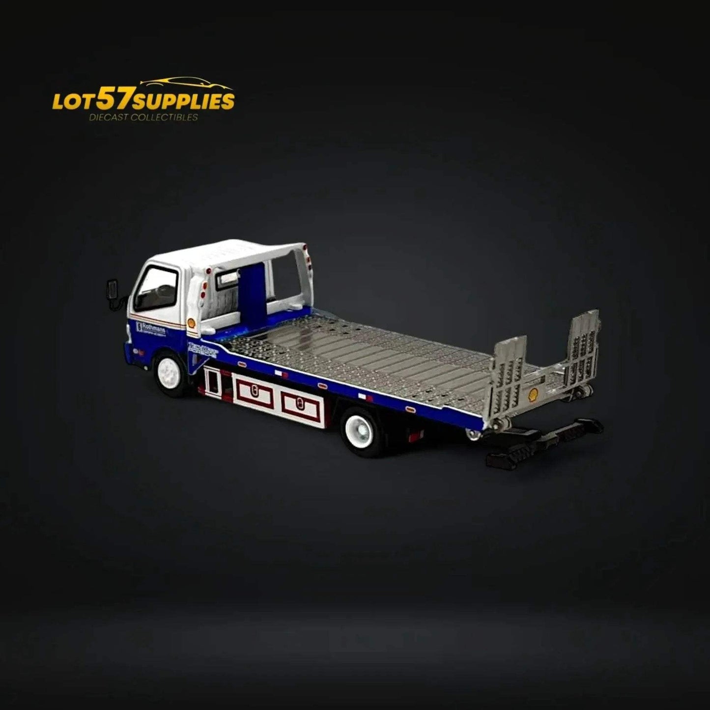 Unique Model Hino 300 Dutro Trailer Rothmans Livery 1:64 - ToylandEU