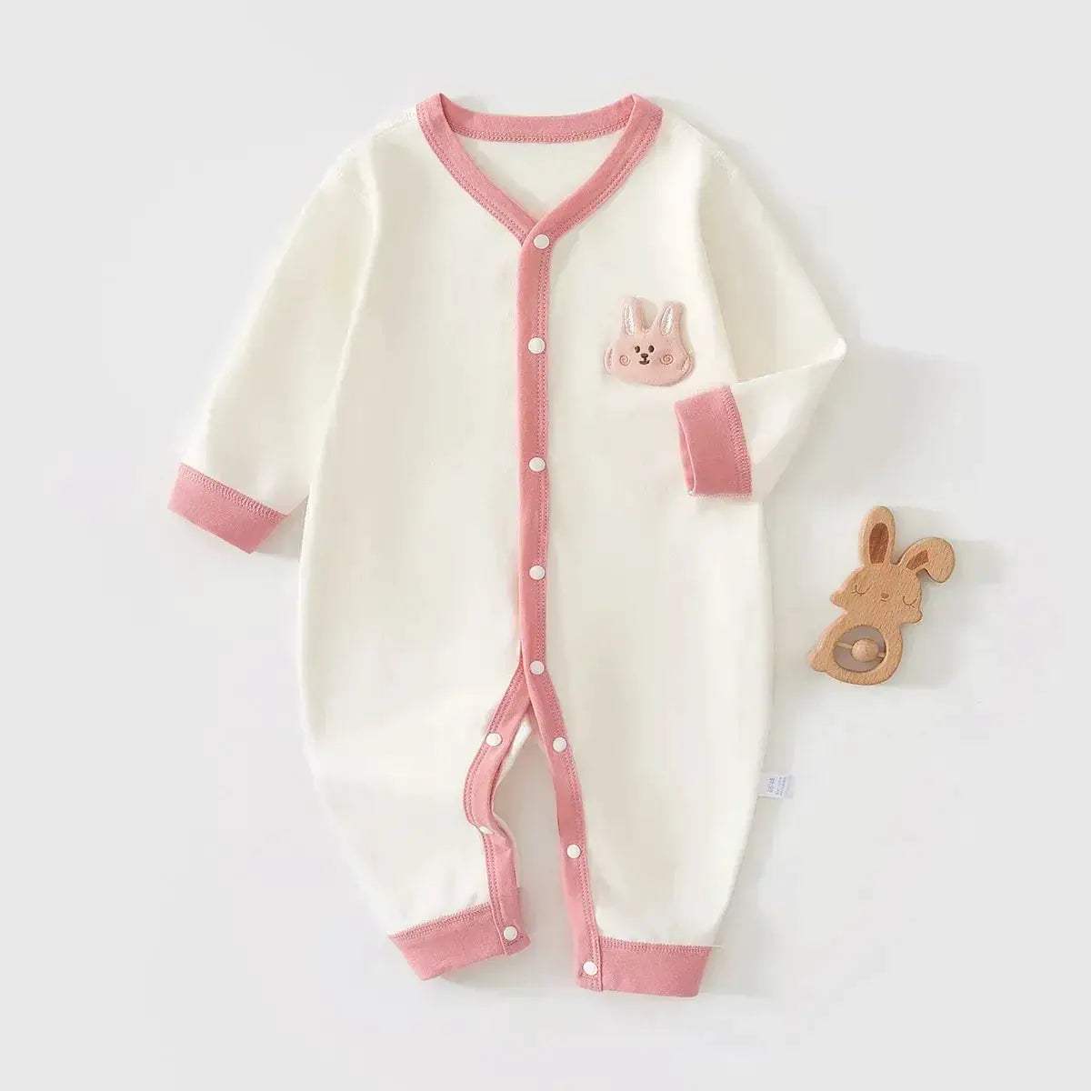 Unisex 100 Percent Cotton Baby Romper Jumpsuit All Season Comfort - ToylandEU