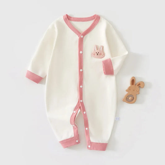 Unisex 100 Percent Cotton Baby Romper Jumpsuit All Season Comfort - ToylandEU