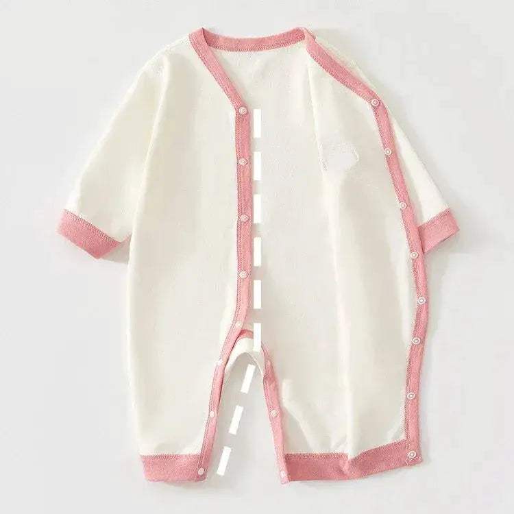 Unisex 100 Percent Cotton Baby Romper Jumpsuit All Season Comfort - ToylandEU