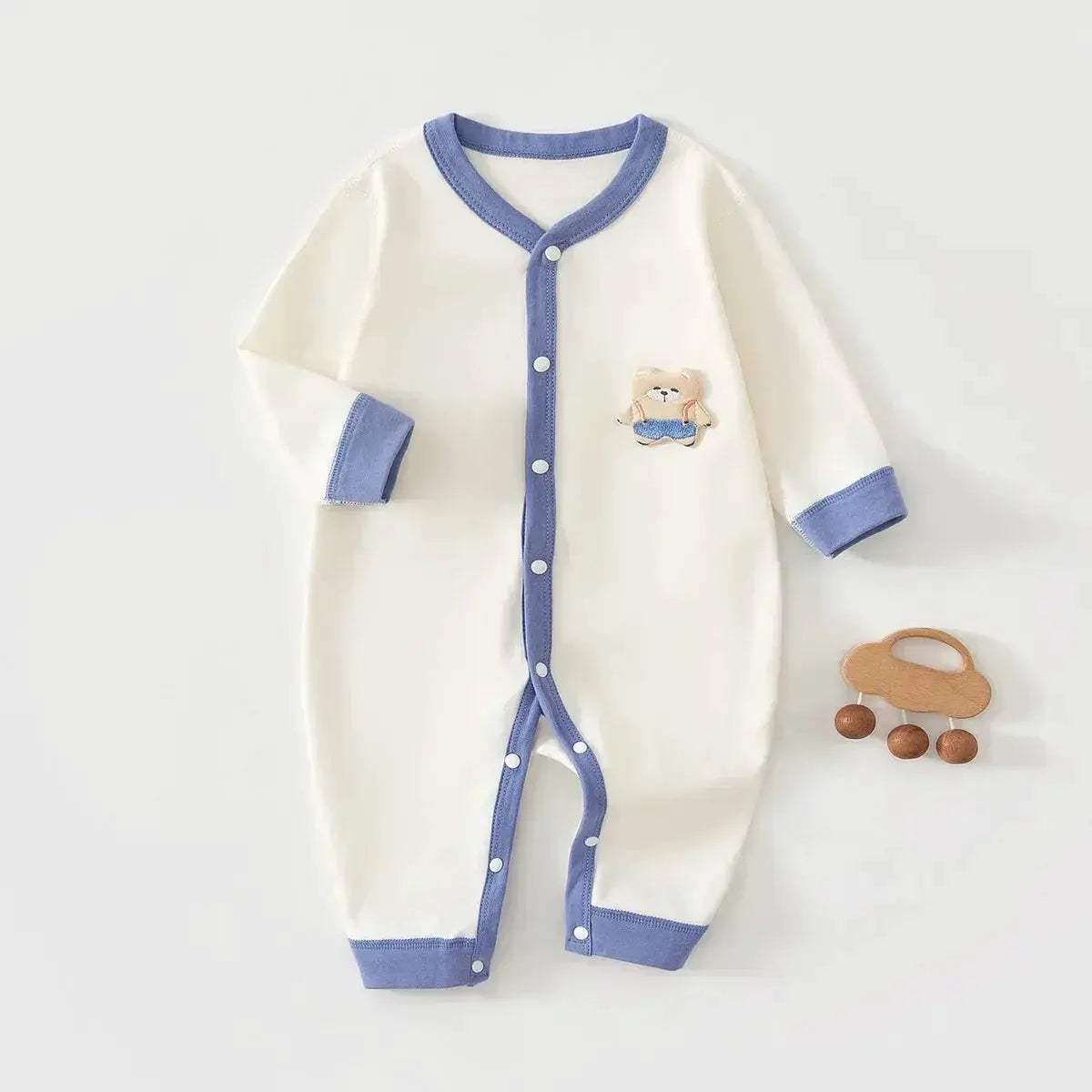 Unisex 100 Percent Cotton Baby Romper Jumpsuit All Season Comfort - ToylandEU