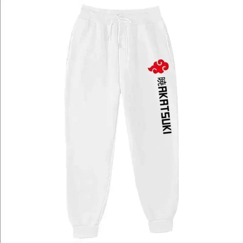 Unisex Anime Akatsuki Fleece Jogger Pants For Streetwear - ToylandEU