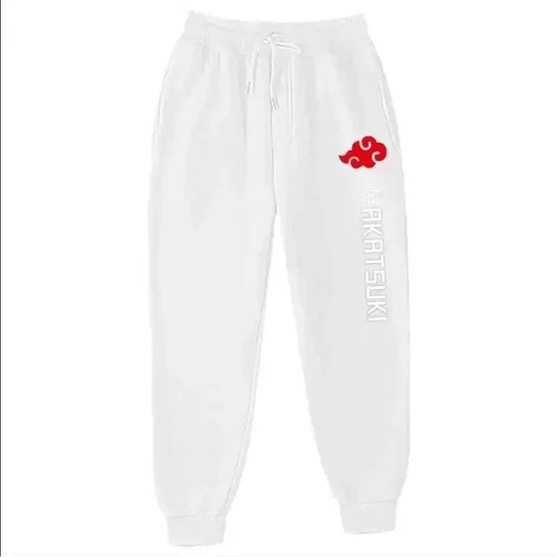 Unisex Anime Akatsuki Fleece Jogger Pants For Streetwear - ToylandEU