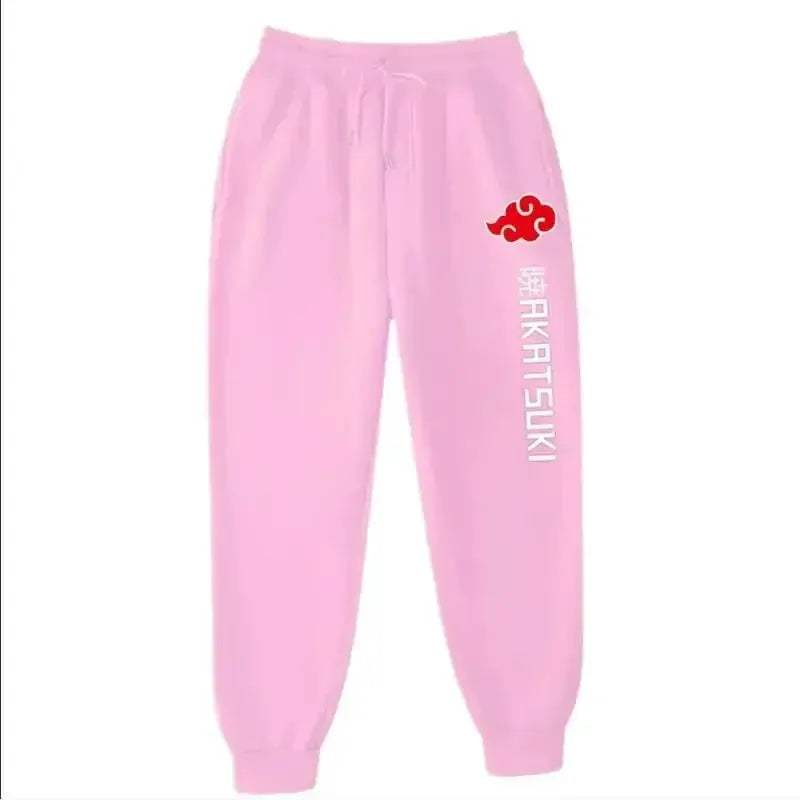 Unisex Anime Akatsuki Fleece Jogger Pants For Streetwear - ToylandEU