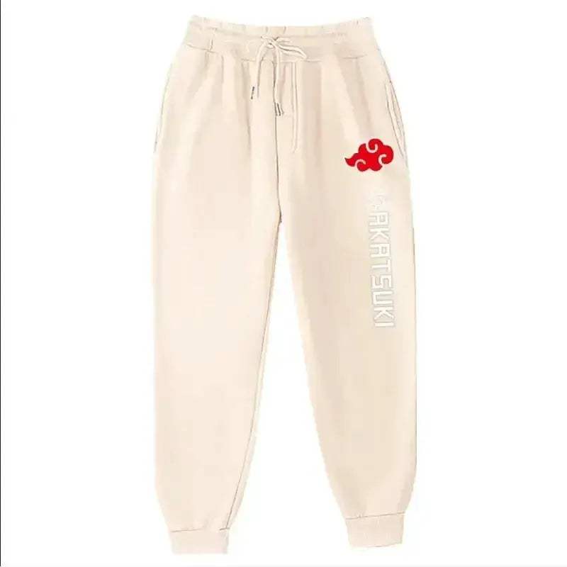 Unisex Anime Akatsuki Fleece Jogger Pants For Streetwear - ToylandEU