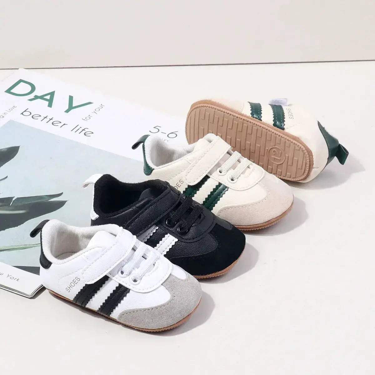 Unisex Anti Slip Baby Walking Shoes For Safe First Steps - ToylandEU
