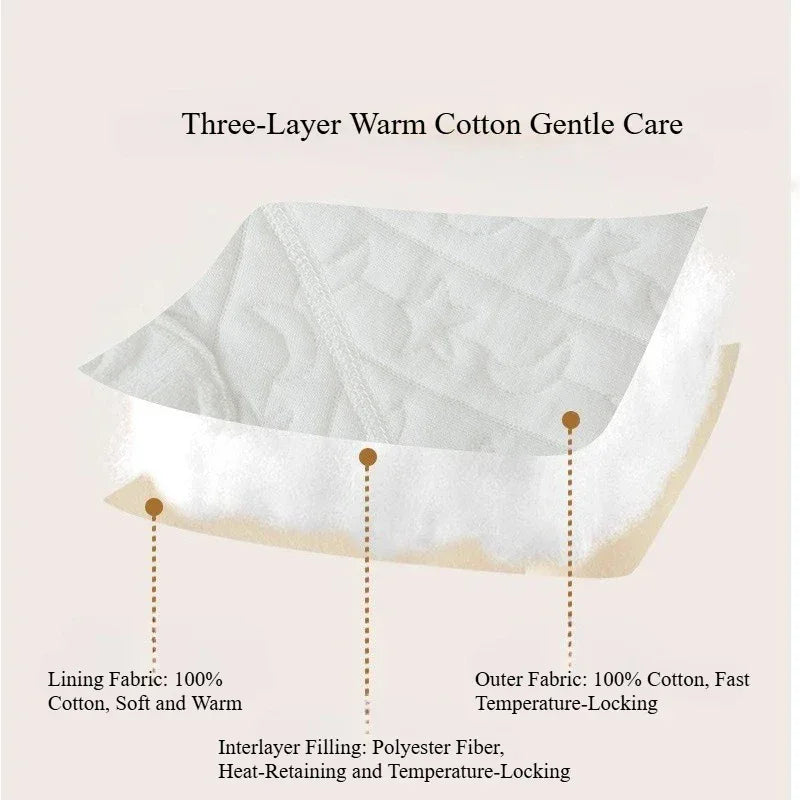 Unisex Baby Cotton Warm Winter Set Infant Cute Moon & Star Top & Pants Newborn Halloween High-Waisted Belly Protection Outfit - ToylandEU