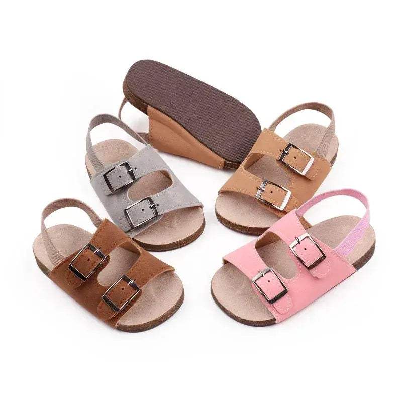  Unisex Baby Sandals First Steps Anti Slip Soft Summer -  ToylandEU™