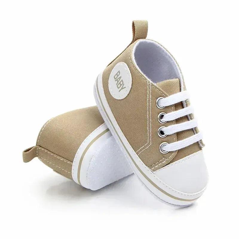 Unisex Baby Shoes First Walkers Soft Soles Comfort Slip On -  ToylandEU™