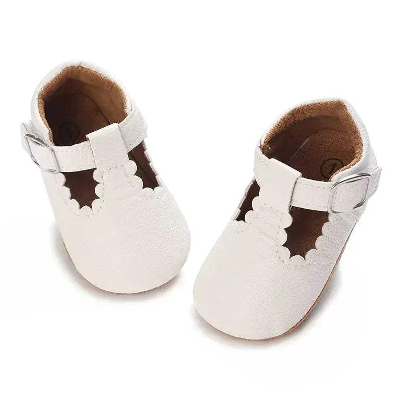 Unisex Baby Shoes Non Slip Soft Sole PU Leather 0-18M - ToylandEU