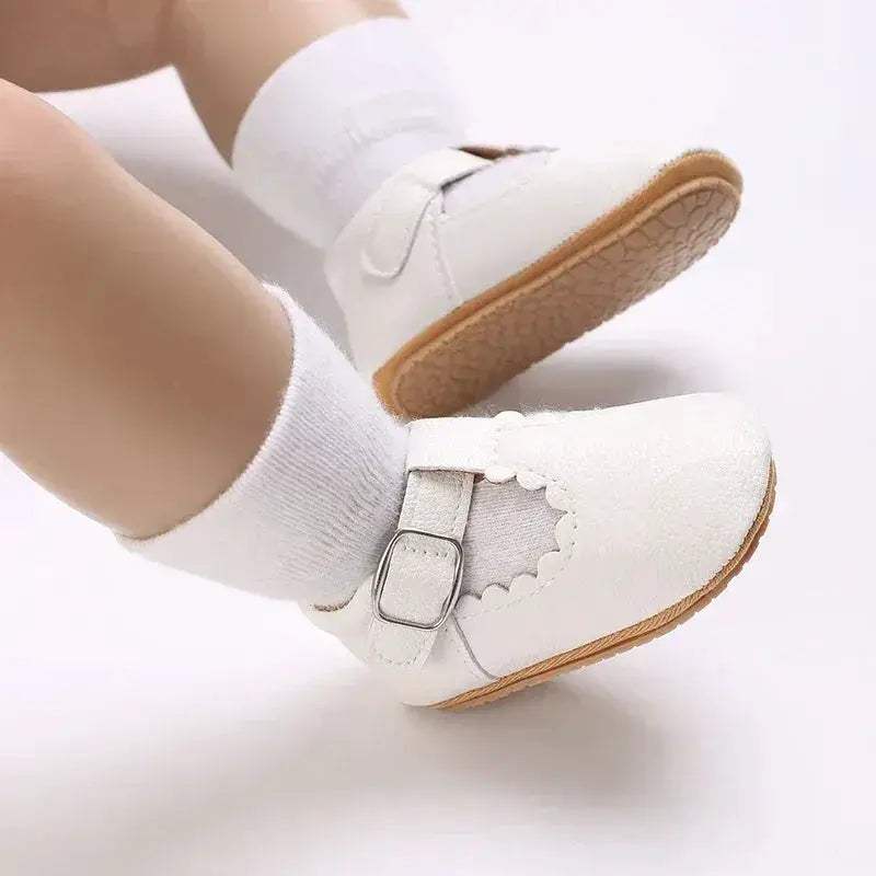 Unisex Baby Shoes Non Slip Soft Sole PU Leather 0-18M - ToylandEU