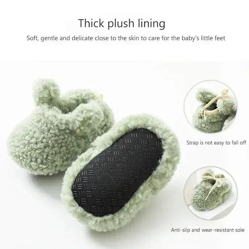  Unisex Baby Snow Boots With Soft Sole Anti Slip -  ToylandEU™