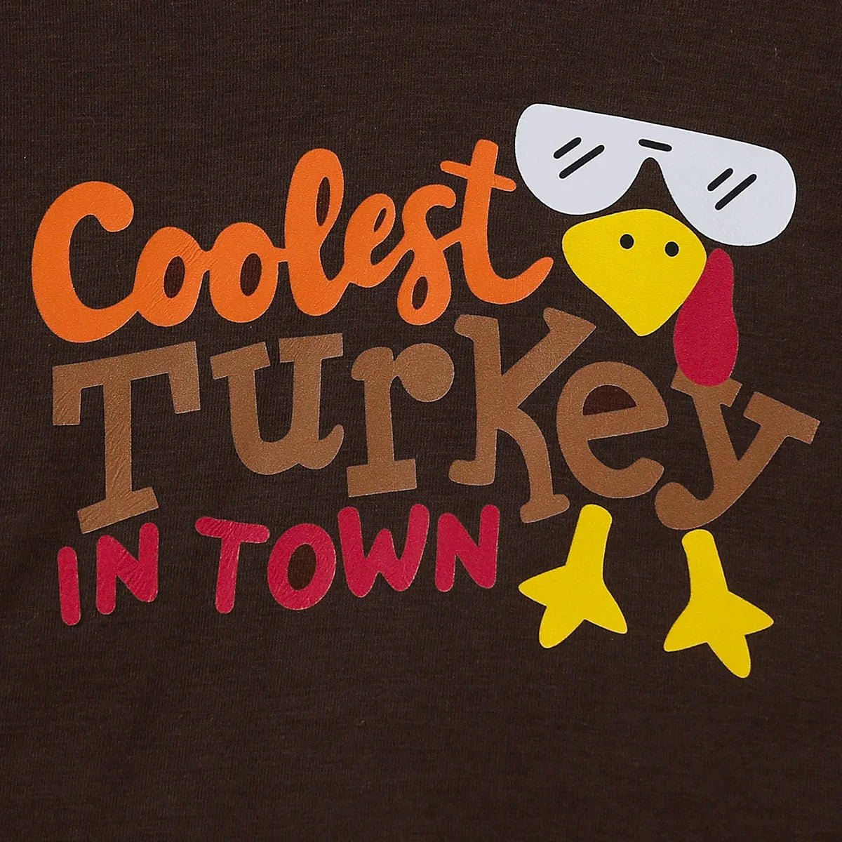 Unisex Baby Thanksgiving Letter Print Hoodie And Pants Set 1-3Y Polyester - ToylandEU