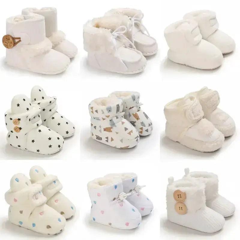  Unisex Baby Winter Boots Warm Fuzzy Lining -  ToylandEU™