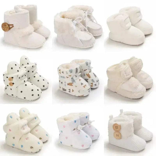 Unisex Baby Winter Boots Warm Fuzzy Lining -  ToylandEU™
