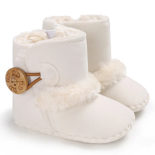 Unisex Baby Winter Boots With Warm Fuzzy Lining For Toddlers - ToylandEU
