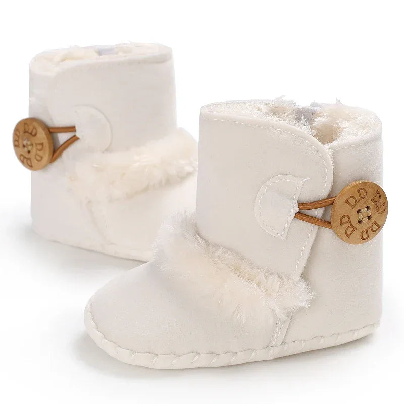 Unisex Baby Winter Boots With Warm Fuzzy Lining For Toddlers - ToylandEU