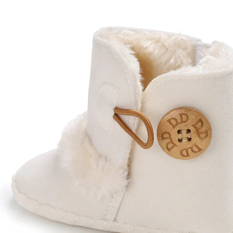 Unisex Baby Winter Boots With Warm Fuzzy Lining For Toddlers - ToylandEU